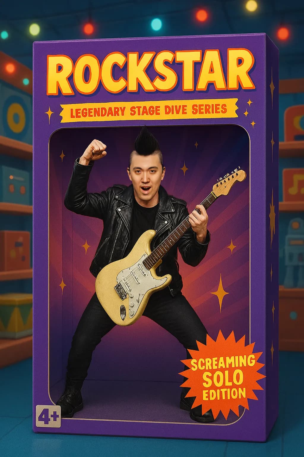 RockCam software interface — multi-frame layout, AI transforms, brand frame editor